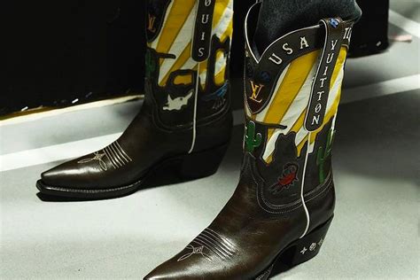 men's louis vuitton cowboy boots